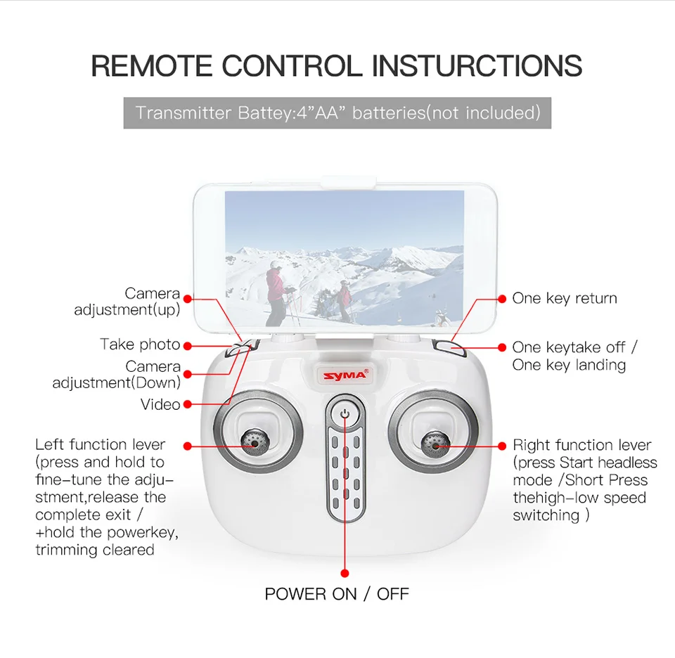SYMA X25PRO gps RTF Дрон wifi FPV Квадрокоптер с 720P HD камерой в режиме реального времени FPV камера Дрон 6 осей высота удержания RC Квадрокоптер