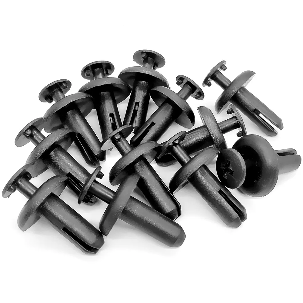 CNIKESIN 50PCS Auto Fastener Car Bumper Fender Push Type Retainer Fixed