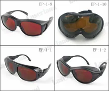 EP-1 190nm-540nm verde azul 900nm-1700nm 980nm 1064nm ir nd: ce od5 + dos vidros protetores do laser de yag