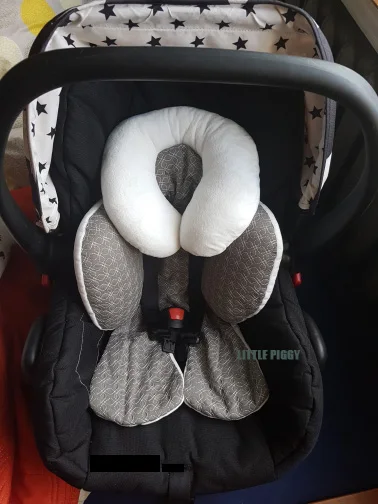 Baby stroller cushion car seat accessories pram thermal mattress liner mat infant shoulder belt strap cover Neck Protection pad Baby Strollers comfotable
