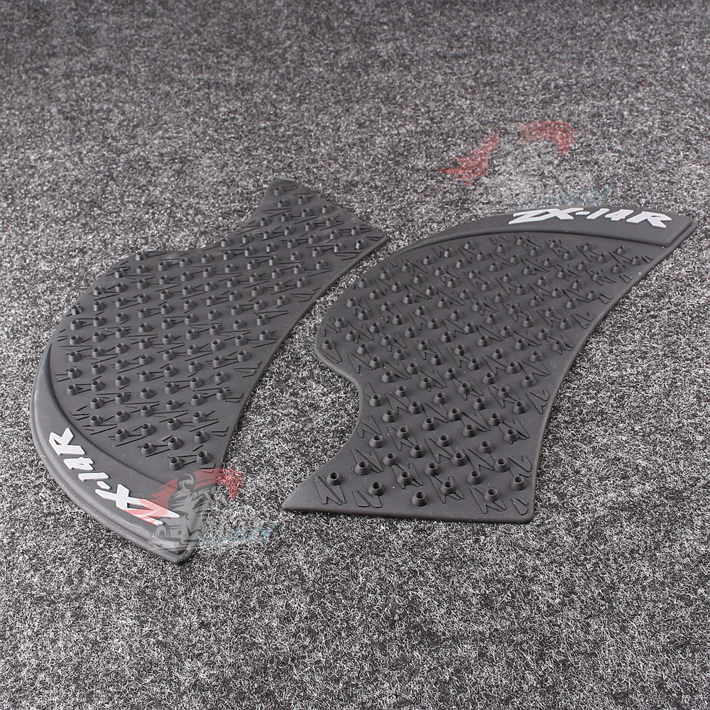 

For KAWASAKI ZX-14R ZZR1400 GTR1400 2006-2016 Protection Sticker Gas Knee Grip Tank Traction Pad Side 3M