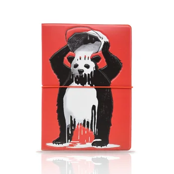 

DIKEDAKU Graffiti Bear Passport Cover Unisex Good Quality Pvc Passport Holder Travel 3d Print String Case for Passport Universal