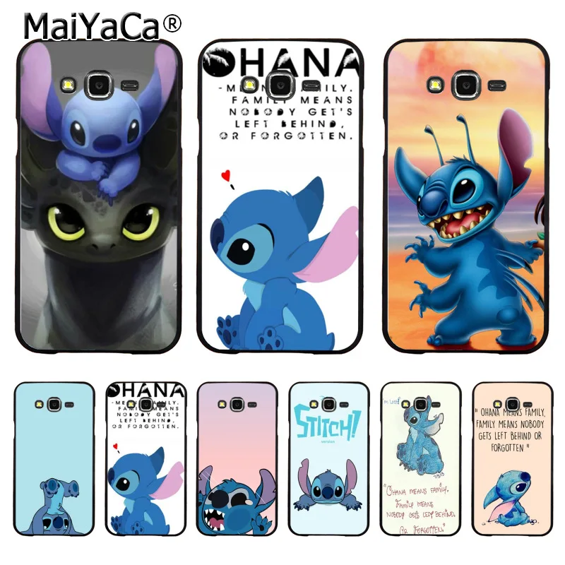 

MaiYaCa Lilo Stitch Unique Design phone Case for samsung j2pro j4 j6 j7 2017 j8 note5 note8 note9 s10 lite case coque