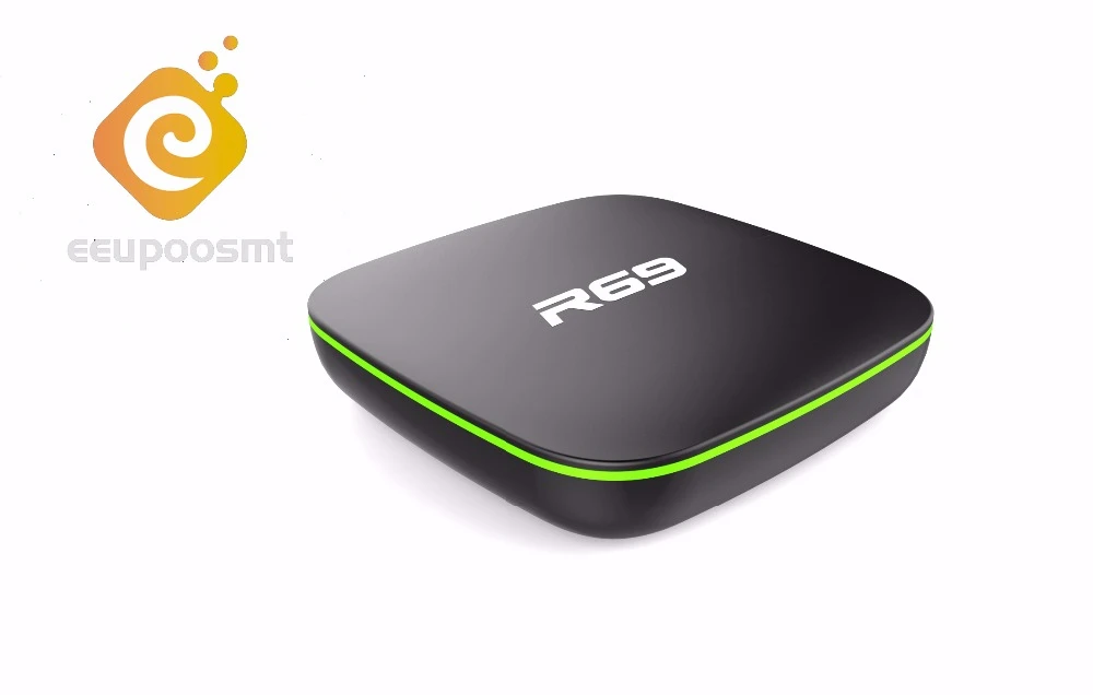 

R69 Smart Android 7.1 TV Box 2G 16G Allwinner H3 Quad-Core WiFi 2.4GHz Set Top Box 1080P HDMI 1.4 Support 3D movie Media player