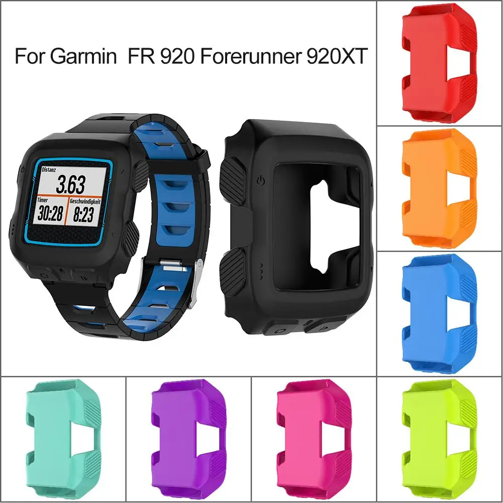 

New High Quality Silicone Protector Case Cover Protective Shell For Garmin FR 920 Forerunner 920XT GPS Sports Watch