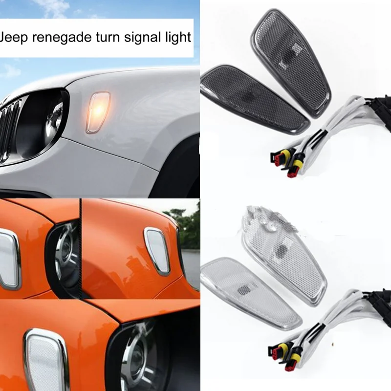 Для jeeprenegade светодиодный светильник Боковые указатели поворота для jeep renegade