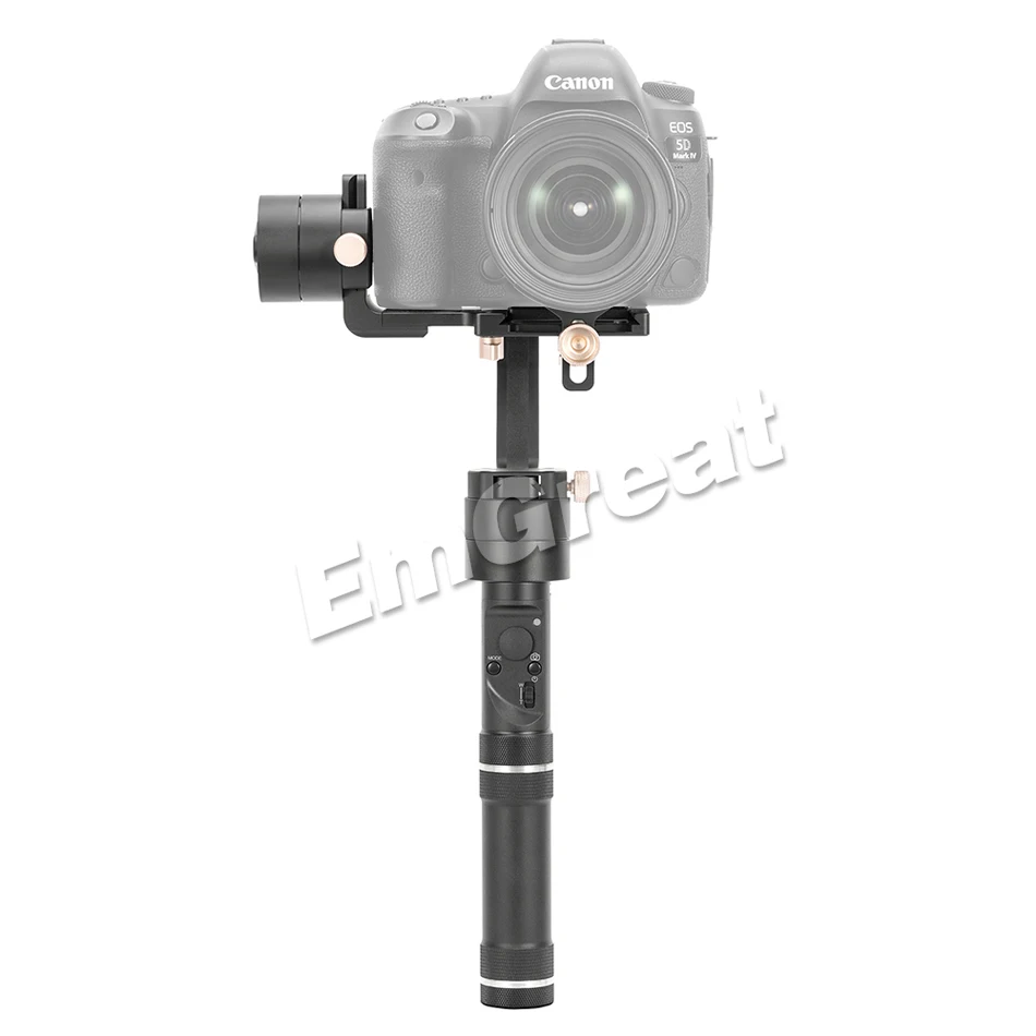 Zhiyun Crane Plus 3-осевой ручной шарнирный стабилизатор для камеры GoPro Полезная нагрузка 2,5 кг длинной выдержкой времени движения памяти Для беззеркальных цифровых зеркальных фотокамер Камера