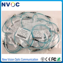 50 шт./лот, ST/UPC OM3-150 волоконно-оптическая косичка, симплекс, Мульти режим, мм, 0,9 мм, 1 метр, ПВХ куртка, ST UPC волоконно-оптическая косичка