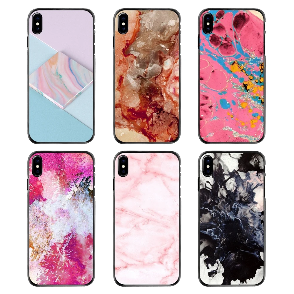 

Pink White Black Texture Marble stone rock Phone Cases For LG G6 L90 V20 Nexus 5X 6P K10 Moto E E2 E3 G G2 G3 G4 G5 PLUS X2 Play