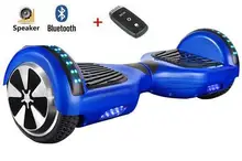 ul oxboard Hoverboard self balancing Scooter two wheel Electric Skateboard Unicycle Bluetooth speaker led free ship