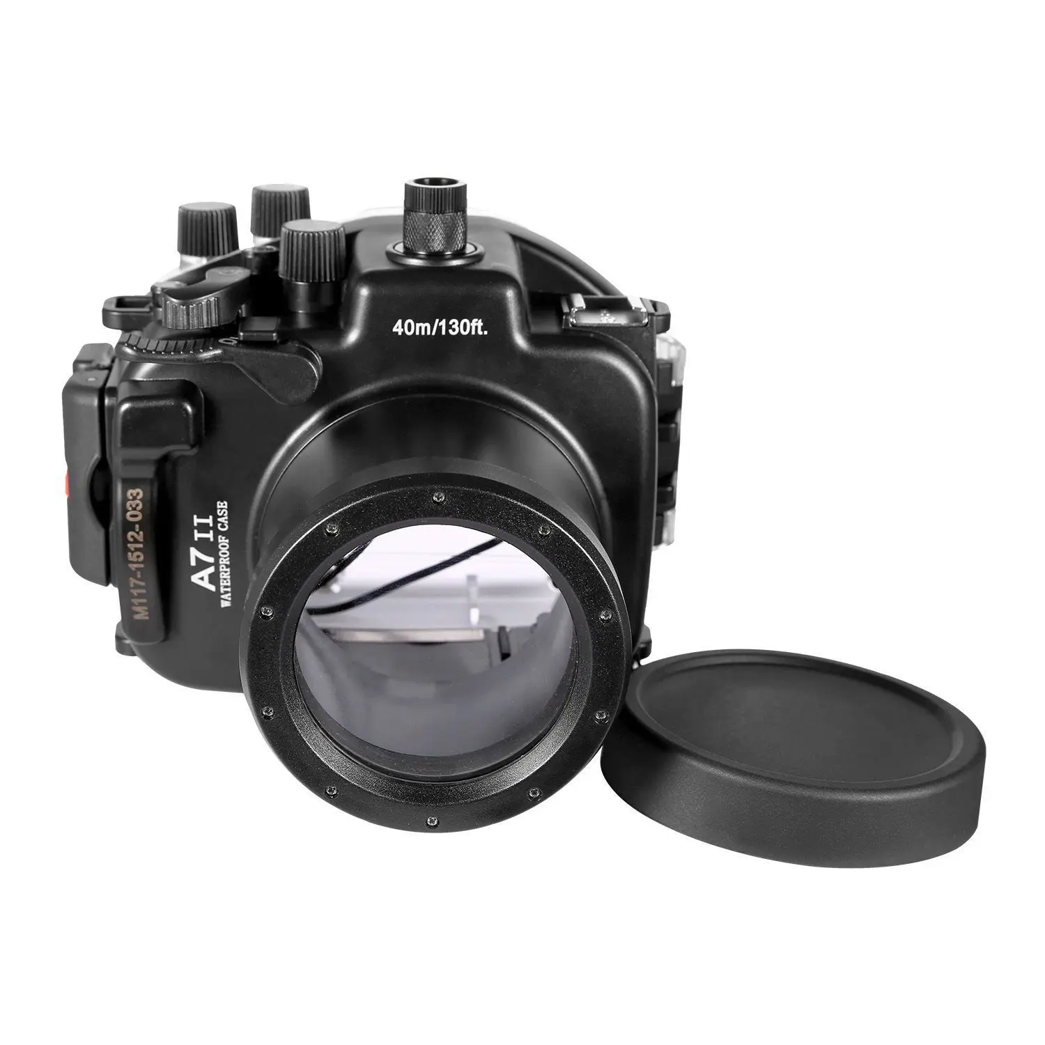 

40M/130ft Meikon Waterproof camera Housing Case For Sony A7 II , A7R II 28-70mm