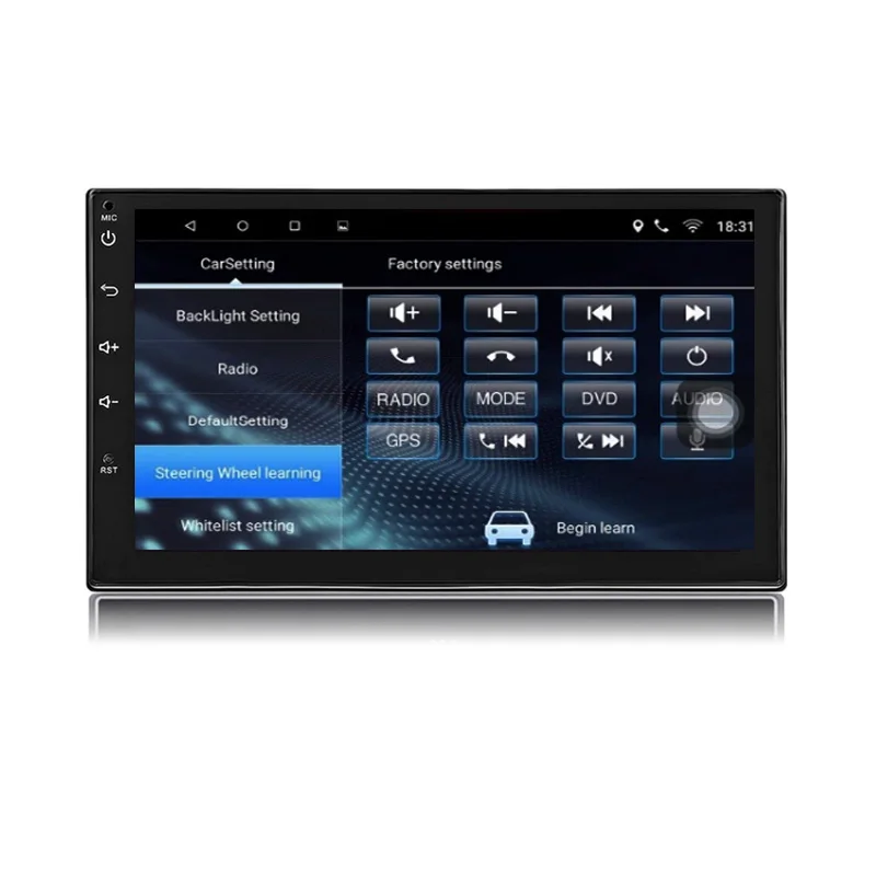 2019 2din android 7 1 GPS автомобильное стерео dab радио мультимедиа 1080P Навигатор bluetooth fмой