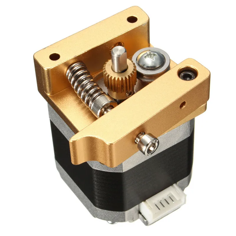  New Arrival High Quality 3D Printer Aluminum Extruder Kit NEMA 17 Stepper Motor 1.75mm 1.7A 2000g RepRap Prusa i3 Low Price 