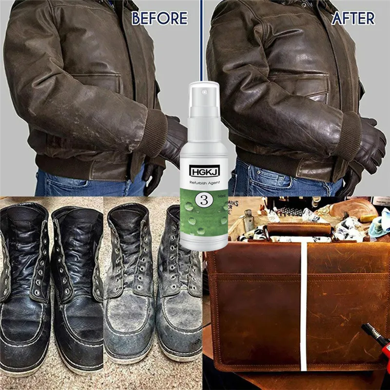 

1x HGKJ-3-20ml Auto Car Accessories retreading agent Car interior Cleaning Plastic leather maintenance cleaner Refurbisher Agent