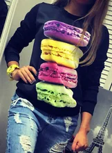 New 2017 Autumn Summer Tops Women Patch work Casual T-shirts For Women Print Slim Black T-shirt Printing Vestdios Clothing