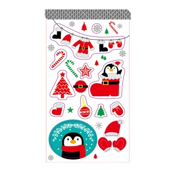 

2X Christmas Sticker Labels Adhesive Tags Wrap Tags Labels For Holiday Presents, Scrapbooking decoration Gift label stickers