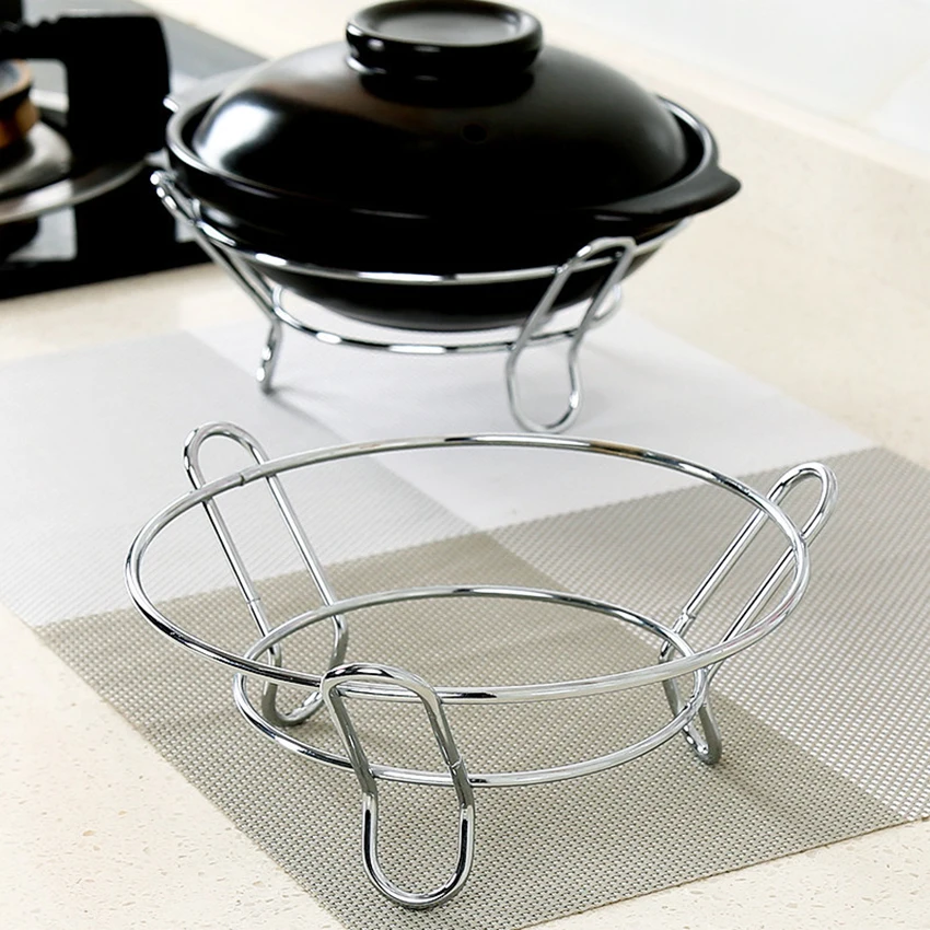 

1 PC Stainless steel kitchen storage rack pot kitchen cooking mug coaster rack various models of pot rack
