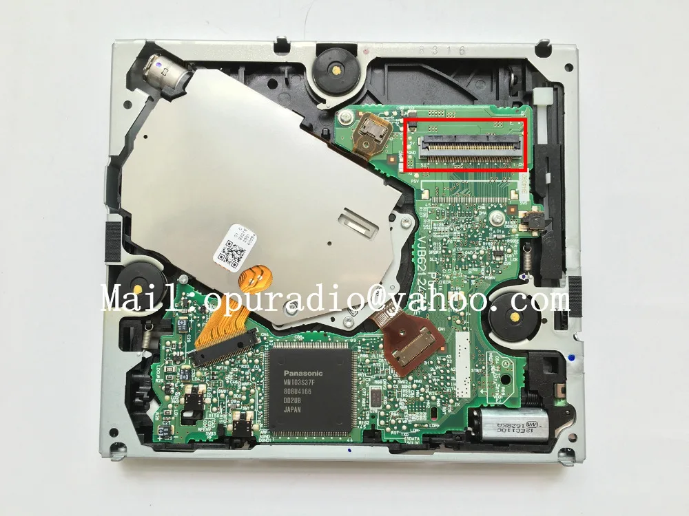 Top 100% Original Matsushita single DVD GPS driver RAE3142 RAE3370 RAE2501 with mechanism for Jaguar Toyota Lexus Navigation System 1