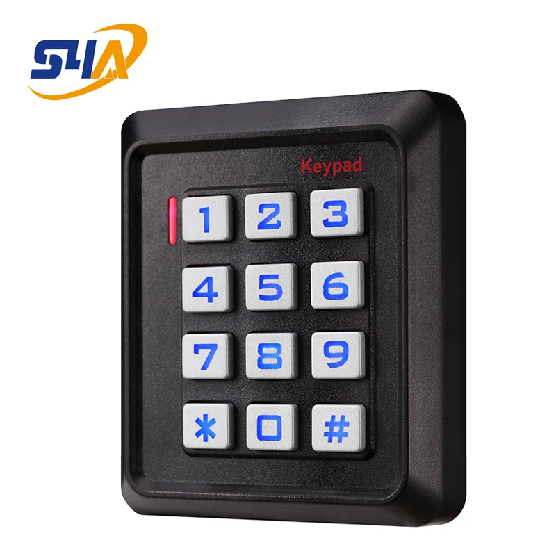 K30 RFID Access Control Keypad 125KHz EM Card Gate Opener Keypad Stand Alone Access Controller DC12V support 2000 users