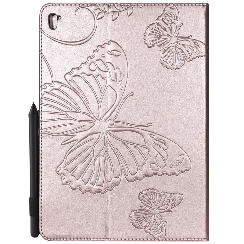 Wekays For IPad Pro 9.7 inch Cartoon Butterfly Leather Fundas Case For Coque Apple IPad Pro 9.7 inch 2016 Tablet Cover Case Kids