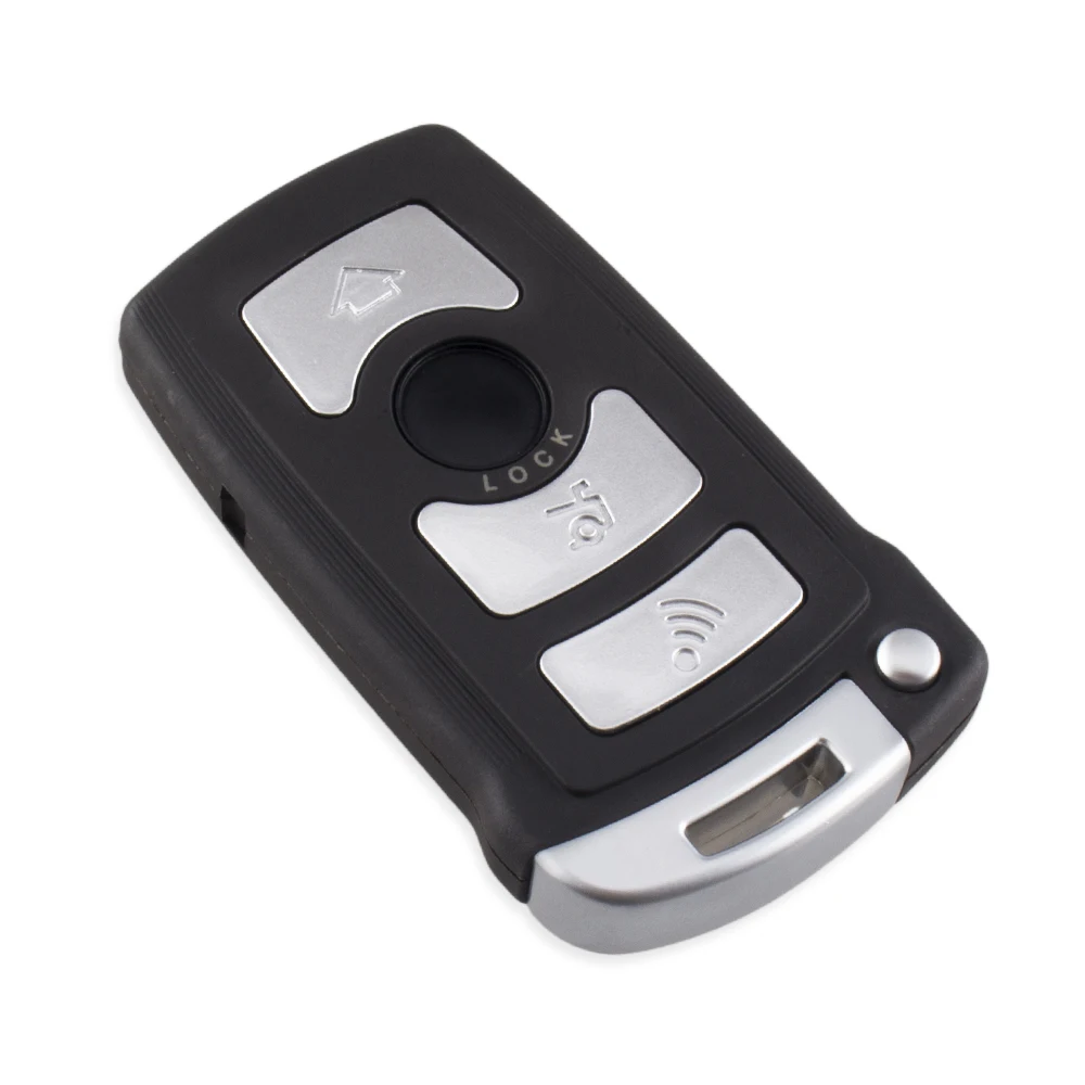 KEYYOU 3 4 кнопки Fob ключа автомобиля чехол для BMW 1 3 5 7 серия E65 E66 E67 E68 745i 745Li 750i 750Li 760i E90 автоматического дистанционного ключа оболочки