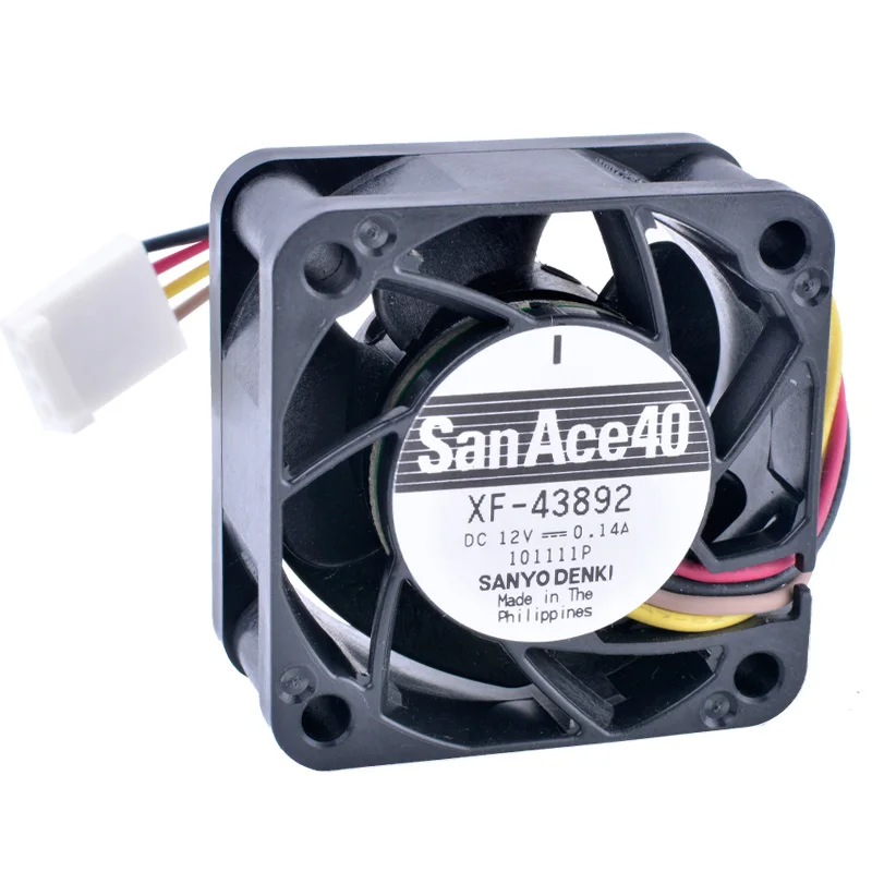 

COOLING REVOLUTION XF-43892 40mm fan 4cm 4020 40x40x20mm 12V 0.14A Double ball bearing 4-wire 4pin PWM cooling fan