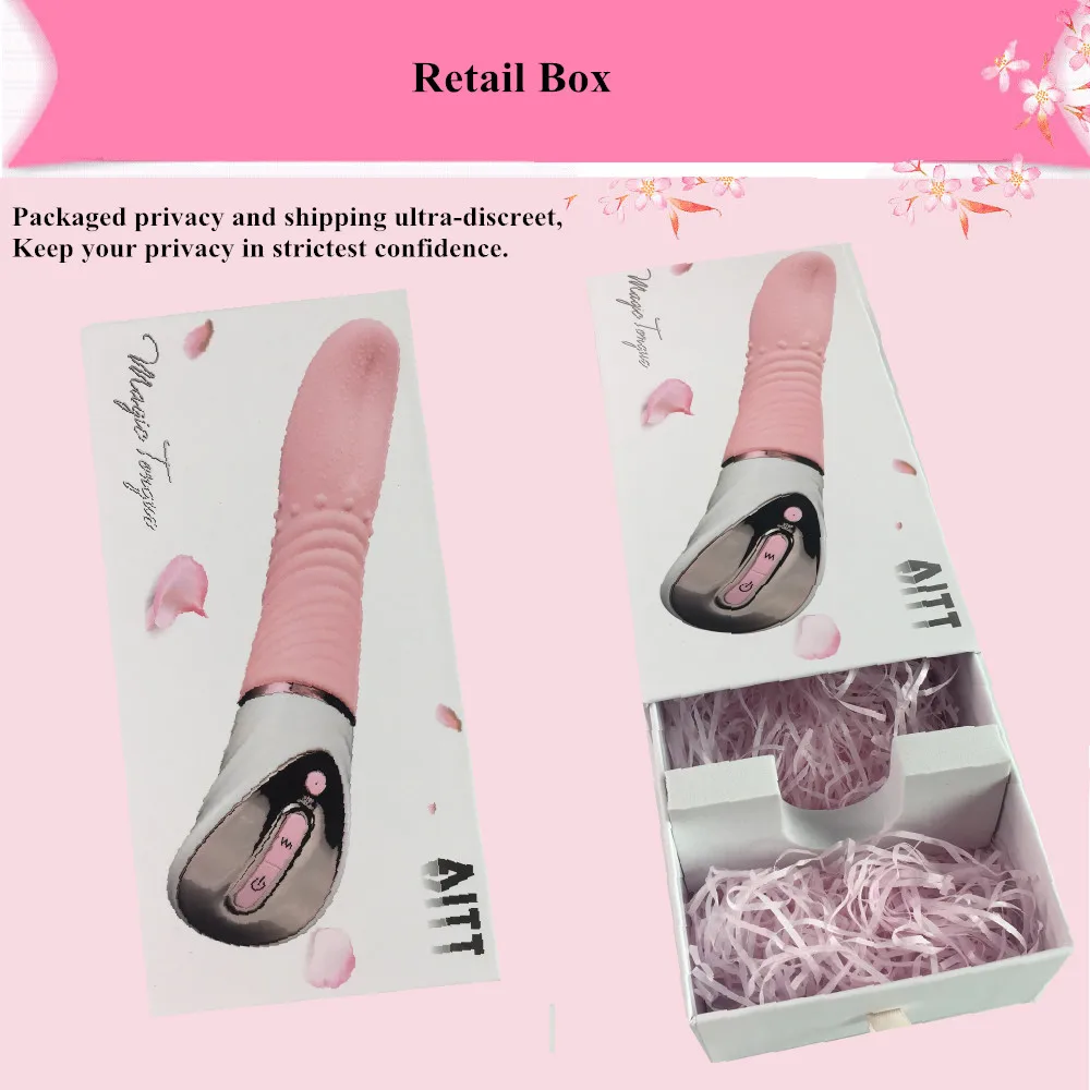 10 Speed Tongue Vibrator G Spot Clitoris Pussy Nipple Oral Licking Stimulator USB Heating Female AV Massager Sex Toys for Women (13)