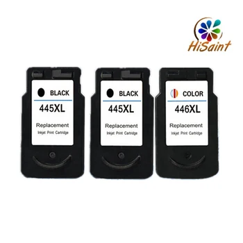 

hisaint For Canon 445 446 PG445XL PG-445 Printer Ink Cartridge For Pixma ip2810 mg2410 mg2510 Ink jet Printer Free Shipping