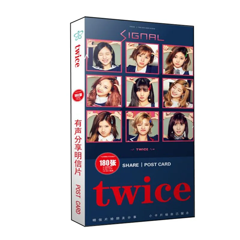 Kpop Korean celebrity TWICE New Fashion Postcards Set Sana Nayeon