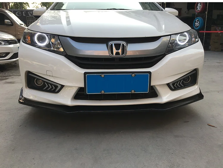 Для Honda City передний бампер диффузор протектор подходит Honda City обвес бампер задняя Лопата для губ задний спойлер