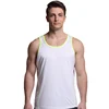 T-shirt sans manches à séchage rapide pour homme, haute élasticité, collant de Fitness, débardeur de gymnastique 1