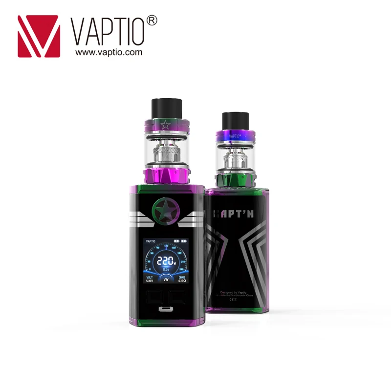 Authentic Electronic Cigarette CAPTAIN Kit 220w box mod Fitted TFV8 Baby Tank 2.0ml/4.0ml Top filling & Bottom Airflow atomizer Authentic Electronic Cigarette CAPTAIN Kit 220w box mod Fitted TFV8 Baby Tank 2.0ml/4.0ml Top filling & Bottom Airflow atomizer