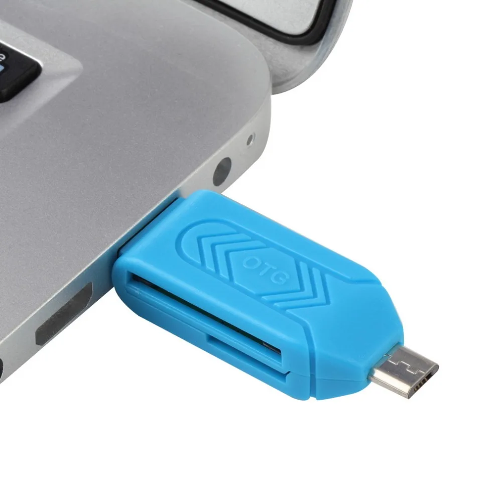 ABS Универсальный кард-ридер мобильный телефон ПК кард-ридер Micro USB OTG кард-ридер OTG TF/SD флэш-память