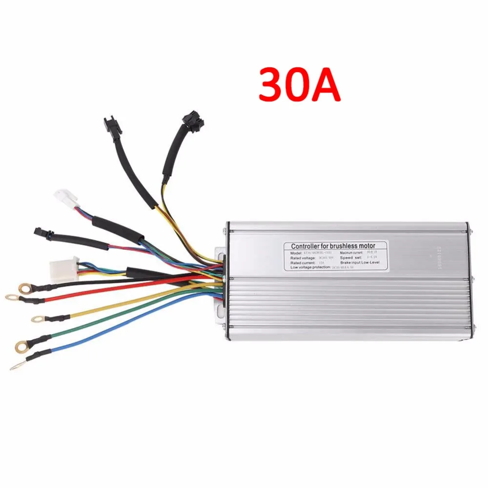 36 V/48 V 1000 W/1500 W 12 трубы 30A/35A бесщеточный контроллер для электрического велосипеда Скутер E-велосипед аксессуары