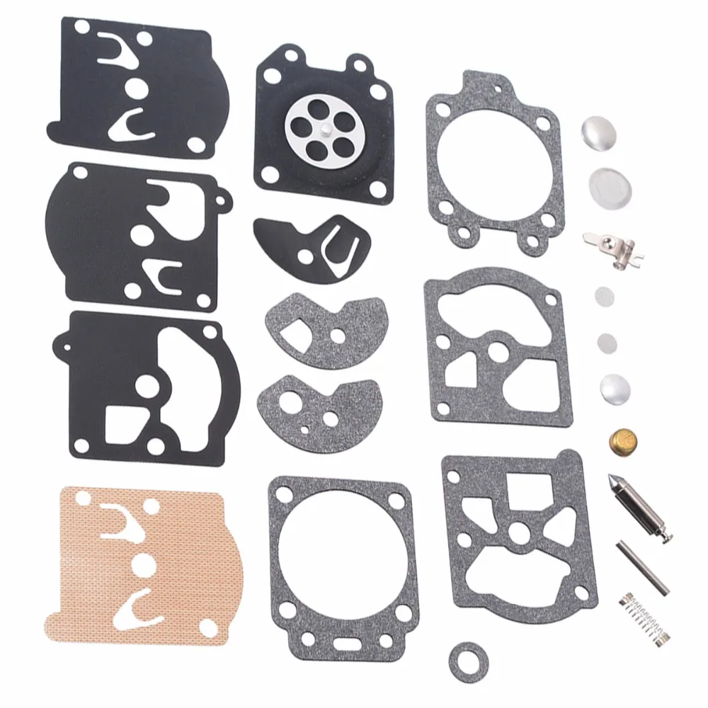 

New Tools For K10-WAT D10-WAT K20-WAT Carburetor Diaphragm Gasket Needle Carburetor Repair Kit