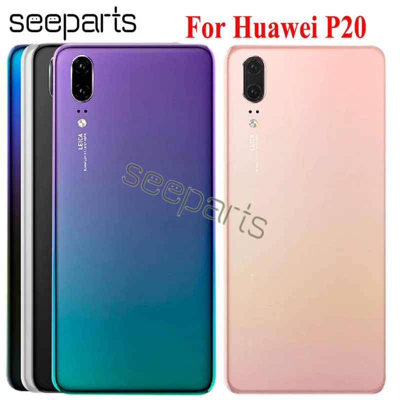 Huawei P20 Батарея крышка задней стороны специально для Корпус задний Чехол huawei P20 Батарея двери Запчасти для авто