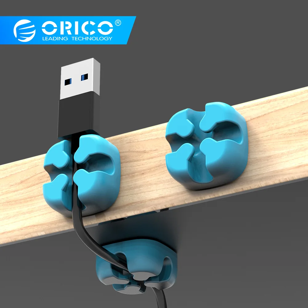 

ORICO Cable Winder Wire Organizer HDMI USB Cable Earphone Holder Mouse Cord Management line Protector for Charger Accessories
