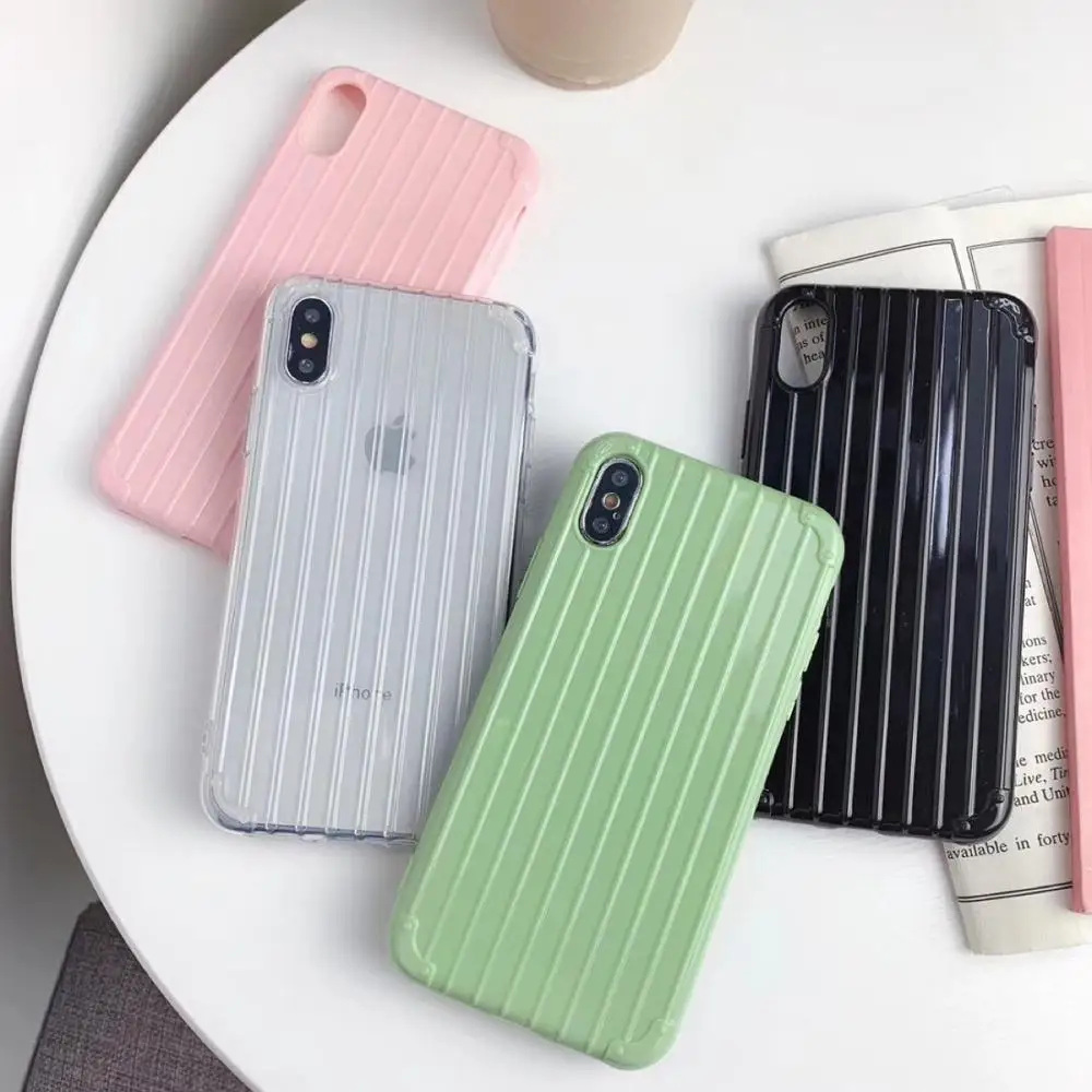 

Mobile Phone Cases For iPhone 7 7 8 Plus X Capa Soft Lovely Candy Color Case For iPhone 6 6S X XS Max XR Fashion Shell
