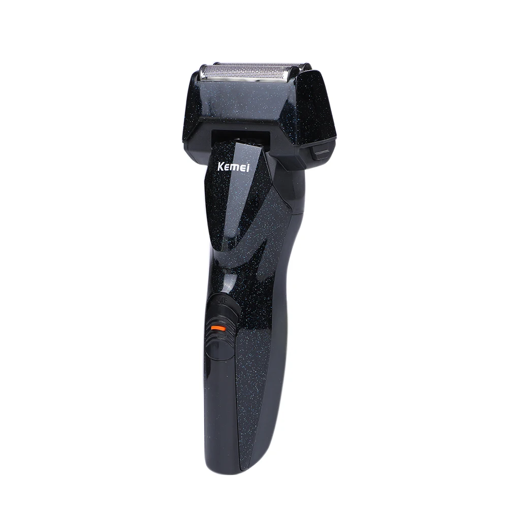 Kemei KM-5890 3 в 1 Мужская бритва для бороды электрическая Беспроводная Машинка для стрижки волос перезаряжаемая многофункциональная машинка для стрижки волос