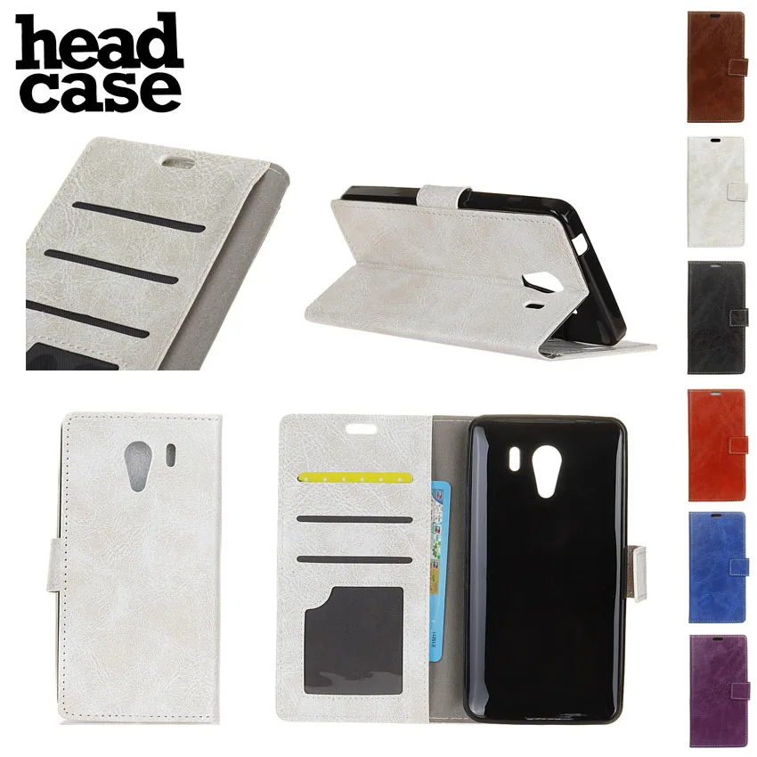 Head Case For Kyocera S2 Case Luxury Flip Leather Fundas With Photo