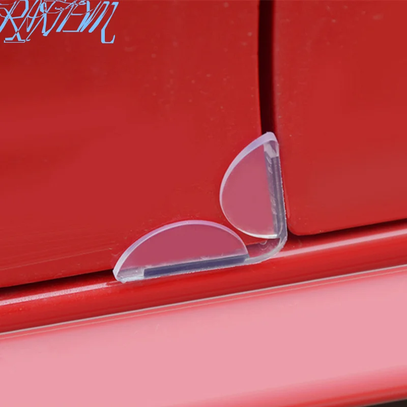 

4pcs/set PVC Car Door Edge Guards Bottom Corner Anti-scratch Protector Strips For Kia Carens Carnival Cerato Opirus Picanto i10