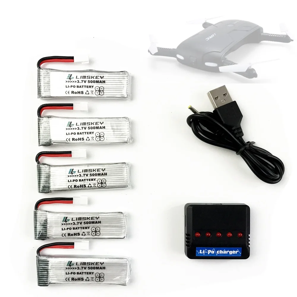 3,7 v 500mah аккумулятор для радиоуправляемой камеры Дрон для JJRC H37 Eachina E50 RC Quacopter запасные части Аксессуары 3,7 V li-po зарядное устройство