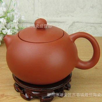 

Genuine chaozhou teapot ore purple clay pot full manual Dingshu town teapot self-produced 300ml xishi tea pot