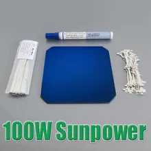 DIY 100W Sunpower Maxeon C60 Solar Panel 21 8 High Efficiency 32pcs x 3 34W for