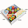 Tots First Chunky Pegs,Learning to Match, stack, build and sort the pegs in all kinds of shapes and sizes Educational toys 3