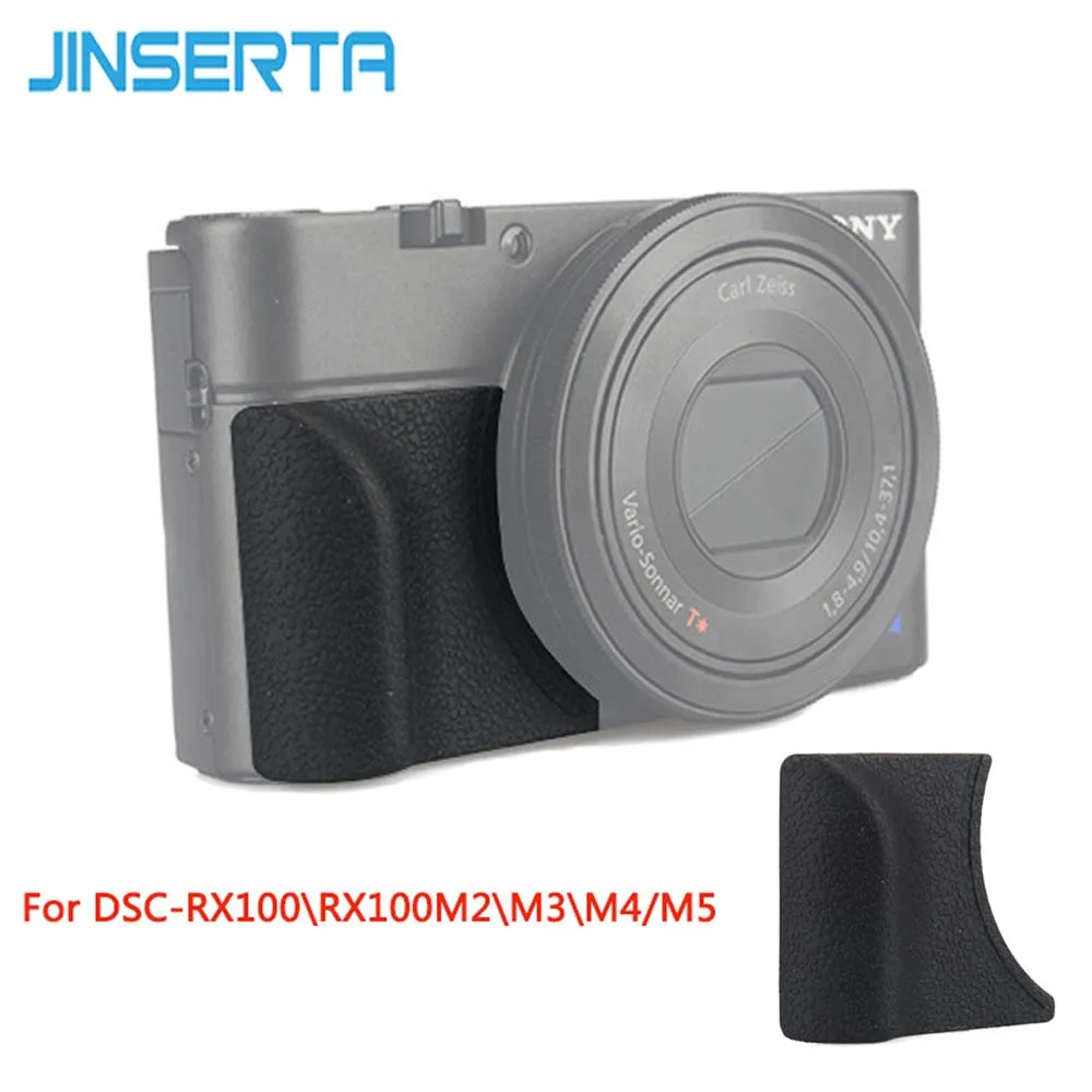 

JINSERTA Attachment Grip for Sony RX100M5 RX100M4 RX100M3 Replace As AG-R2 with M3 Sticker