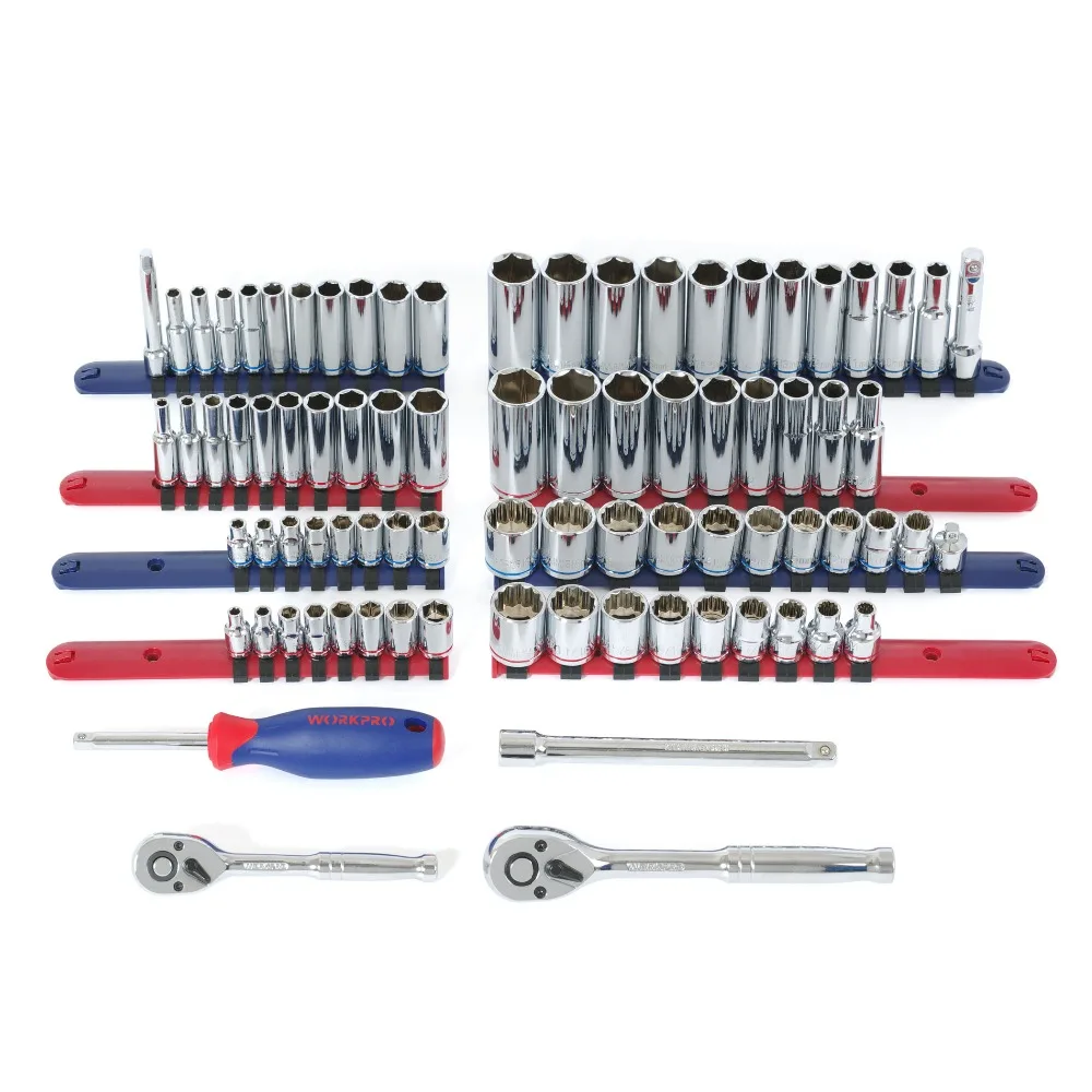 Free Shipping WORKPRO 322 Piece Home Repair Tool Kit With Carry Bag, Multifunction home hand tools Wide Open Mouth tool bag set Free Shipping WORKPRO 322 Piece Home Repair Tool Kit With Carry Bag, Multifunction home hand tools Wide Open Mouth tool bag set