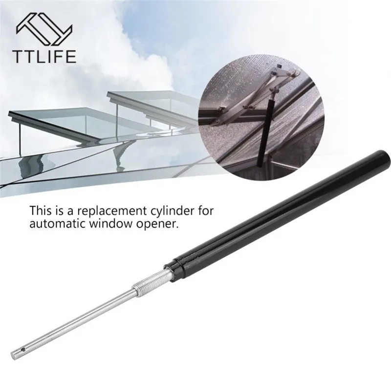 TTLIFE автоматический Открыватель окна для теплицы на крышу, сменный цилиндр, температурная вентиляция, чувствительный Открыватель окна