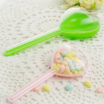 

12pcs Love Heart Stick Candy Box DIY Plastic Candy Boxes Storage Container Wedding Kids Gifts HFing