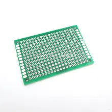 5PCS/Lot 4*6CM Double-Side Copper Prototype PCB Universal Printed Circuit Board 4x6cm Breadboard Plate Wholesale